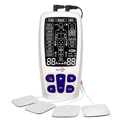 China (Tens+ems+massage) COMBINATION electric shock therapy for muscle tens unit for back pain, home care products TEN stimulator for pain relief for sale