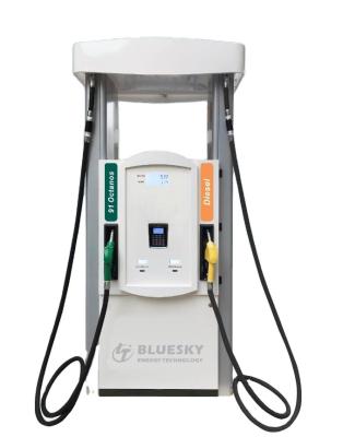 China Blue sky gasoline gas station refueling machine wholesale 2 product 4 hose fuel dispenser diesel pump for gas station for sale