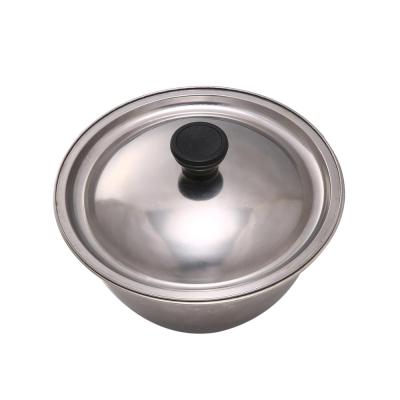 China Hot Sustainable Spun Stainless Steel Hand Wash Basin / Finger Bowl / Mixing Bowl For Africa Market for sale