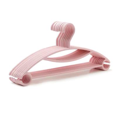 China Eco-friendly Hardware Wholesales Cheap Plastic Hanger Coat Hanger Hangers for sale