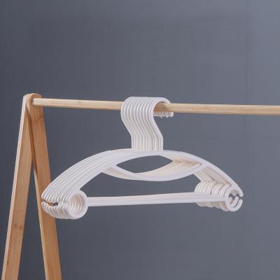 China FREE SAMPLE Eco-Friendly Material Wholesale Non-listing Hanger Kids Hanger Plastic Plastic Drying Hanger for sale