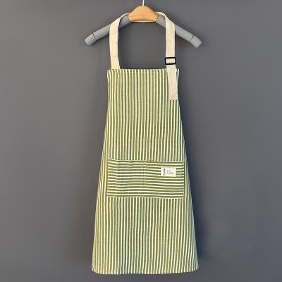 China Eco-Friendly Adjustable Cotton Kitchen Canvas Apron Sleeved Apron For Women Chef Apron for sale