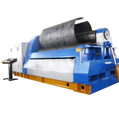 China ISOCE W11S-12*2000 Hydraulic sheet metal plate cnc NC hydraulic plate rolling machine for sale