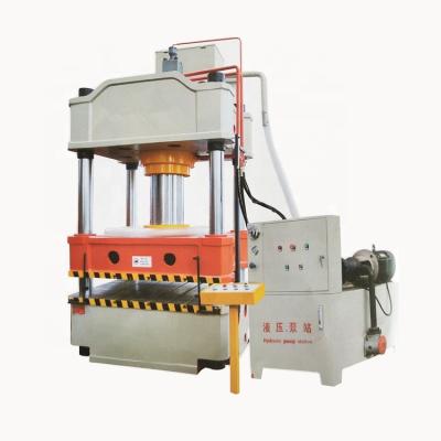 China Four column double action deep punching hydraulic press can be drawn aluminum pot stainless steel pot can be customized price for sale