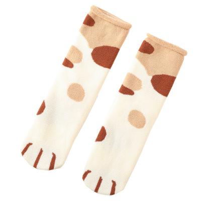 China Women's and Girl's Cotton Terry Animal Feet Long Tube 6-Pack QUICK DRY Wholesale Socks for sale