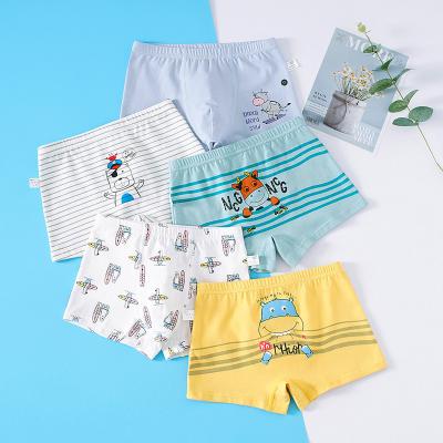 China New Style Breathable Kids Boys Boxers Briefs Underwear For Boys Sports Boxer Shorts Kid Underwear for sale