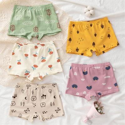 China New Breathable Cotton Kids Panties Girls Boxers Shorts Briefs Baby Girls Underwear Briefs for sale