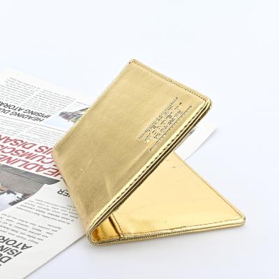 China Normcore/Minimalist 2021 Luxury Waterproof PU Leather Cover Square Card Holder Business ID and Passport Holder Credit Card Holder for sale