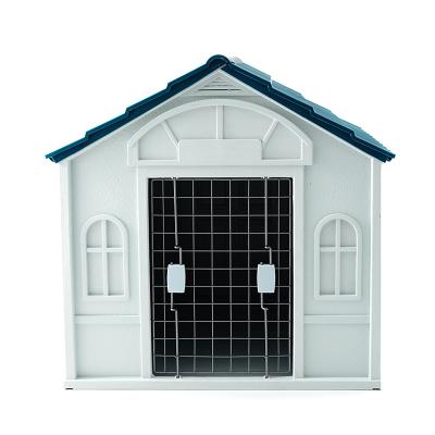 China Breathable Hot Selling Large Dog Houses Plastic Outdoor Dogs Kennel for sale