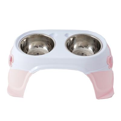 China Sustainable Best Selling Raised Neck Guard Pet Food Bowls For Cats And Dogs for sale