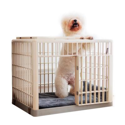 China Factory OEM Breathable Large Dog Cage Stainless Metal Settlements Cages for sale