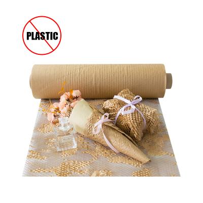 China Win Market Protective Packaging Roll Filler Biodegradable Honeycomb Paper Damping Envelope for sale