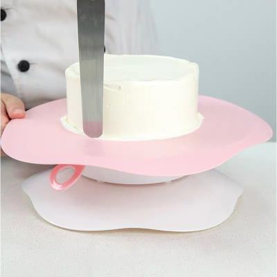 China ABS Cheap Custom Multifunctional Cake Turntable Hot Selling Rotating Stand for sale