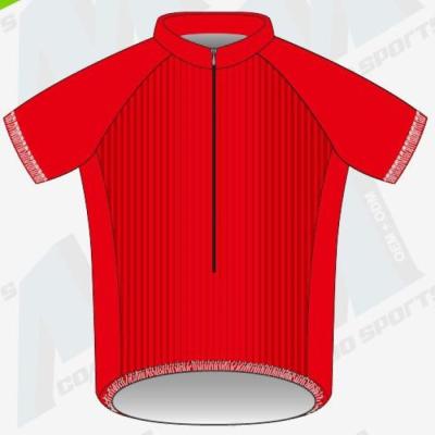 China 140gsm korte Koker die Jersey, Sublimatie Team Cycling Jerseys cirkelen Te koop