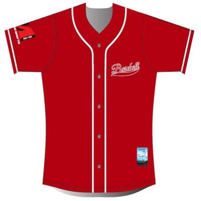 China Volle Baseball Teamwear-Uniformen der Knopf-Front-XS kundenspezifisch für Männer zu verkaufen