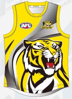 China Personifizierter ärmelloser Pullover Afl Aussie Rules Jersey 4-14cm zu verkaufen