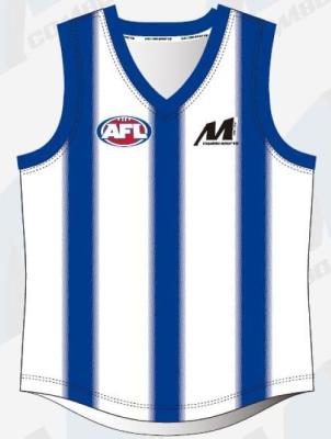 China Kundenspezifischer Ärmel des AFL Aussie Rules Jersey For Football 48cm der Männer Taillen-58cm zu verkaufen