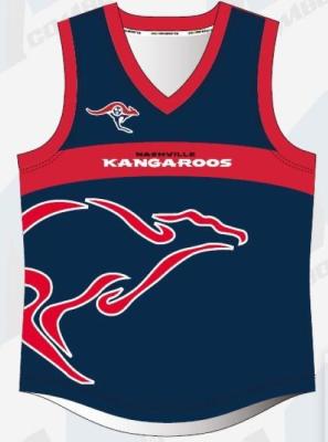 China Ärmel 300gsm Powersports Aussie Rules Jersey Guernsey 58-97cm zu verkaufen