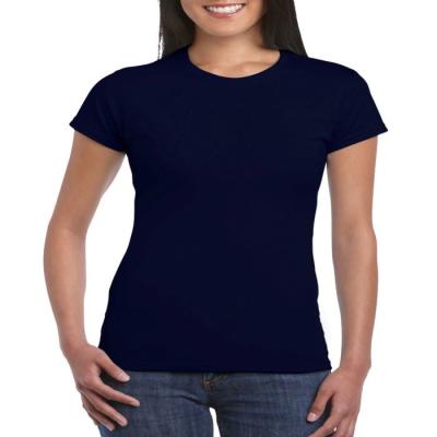 China Katoenen van 180G/M2 SM van vrouwen Gepaste Toevallige T-shirts voor de Zomer Te koop