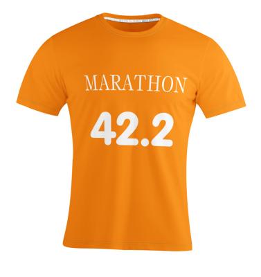 China De in te ademen Super Lichte van het de t-shirtontwerp van de Mensenmarathon Korte Koker Te koop