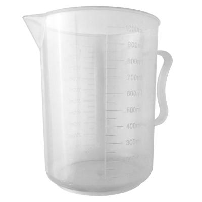 China Viable Measuring Cup Labs Plastic Graduated Beakers 50ml 150ml 250ml 500ml for sale