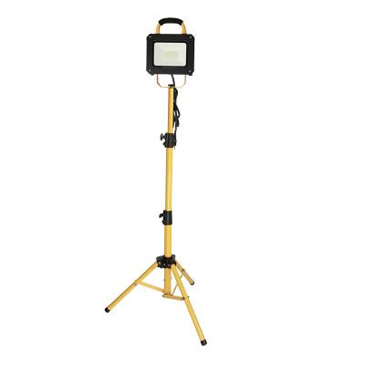 China Wholesale Construction site/workshop/construction site tripod led for working high brightness lightweight rechargeable outdoor with tripod stand for construction site for sale