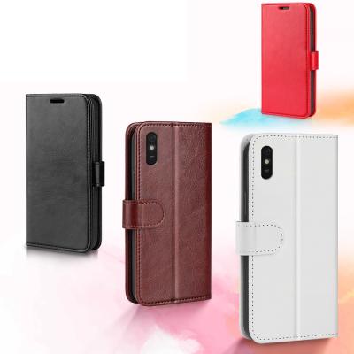 China Anti-drop For Redmi 9A Single Edge Leather Phone Case for sale