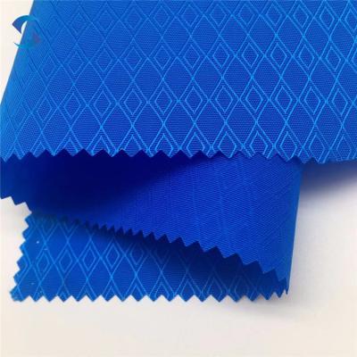 China 210D 600D Diamond Dobby Oxford Polyester Repellent Waterproof Waterproof Cloth Durable Outer Fabric for sale