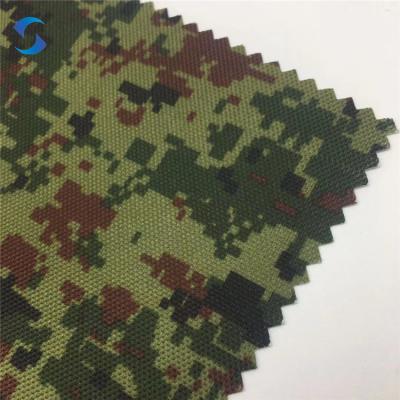 China Waterproof Camouflage 600D Oxford Waterproof Military Fabric For Tent Or Bags 100 Polyester for sale