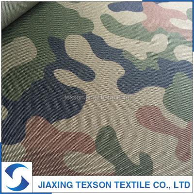 China Bag And Tent Raw Material Anti Static Military Camouflage Printed Oxford Fabric for sale