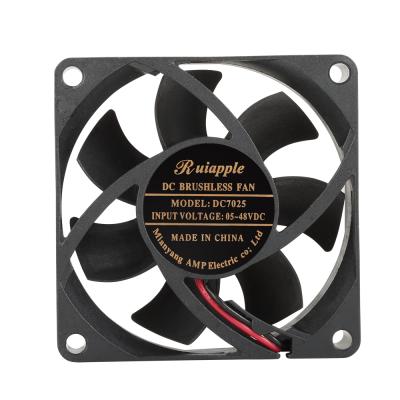 China Other 7025 fan 24v fan 24V dc 7025 7-Blade 70X70X25MM FAN FOR AIE PURIFIER for sale