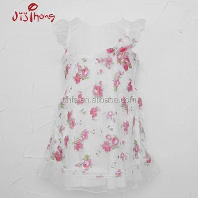 China Girls Anti-static Flowers Party Costume For Kids Girl Princess Prom Birthday Dress for sale