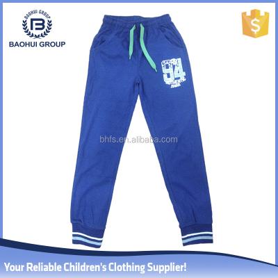 China Latest New Style Anti-Pilling Fashion Boys Pants Kids Gaiters Kids Jogging Pants for sale