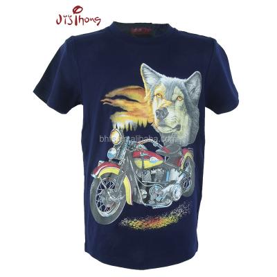 China Anti-pilling Children's T-shirts with cartoon printing wholesale cartoon for sale