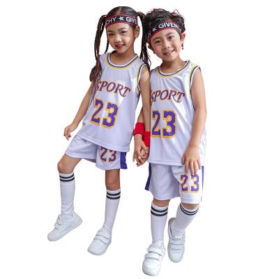 China Best Selling Breathable Knit Youth Sizes Kids Clothing Set For Custom Design Wear for sale