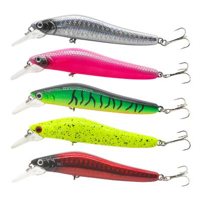 China BL-020 8g 100MM ABS Plastic MINNPEP POP LURE FLOATING LURE MINNPUT FISHING LURE for sale