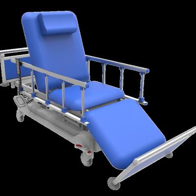 China Modern hospital medical recliner bed for dialysis patient for sale