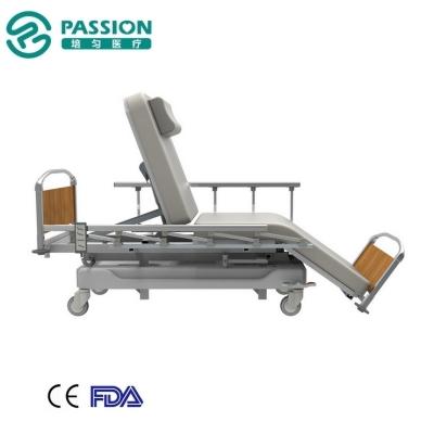 China Hospital Room Passion PY-CD-380S Electric Adjustable Bed Motorized Bed Dialysis Bed with 3 Motors for sale