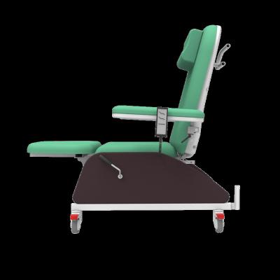 China Modern high quality hemodialysis infusion medical chair with flexible armrests for sale