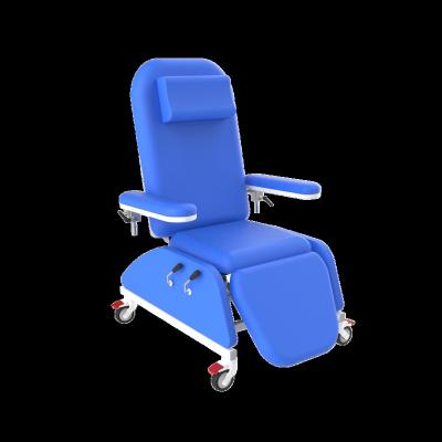 China 2021 modern new style recliner styling medical chair dialysis chair with iv pole for sale