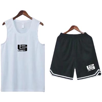 China Breathable Wholesale Basketball Training Uniforms Bucks Customs NBAing Sets Running James Bull Lakes Jersey Tank T for sale