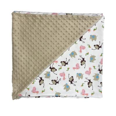 China Hot Sale Anti-pilling Cotton Super Soft 100% Baby Blanket for sale