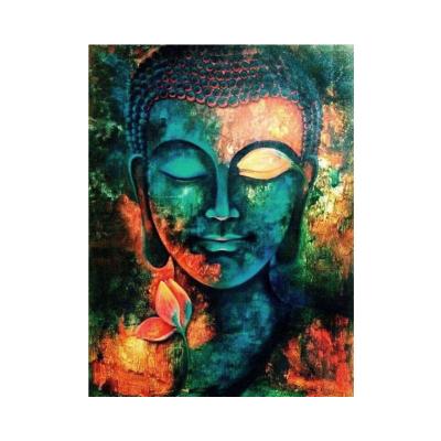 China ML-FX004 Buddha Statue 5D DIY Diamond Mosaic Modern Diamond Embroidery Cross Stitch Home Decor Gift for sale