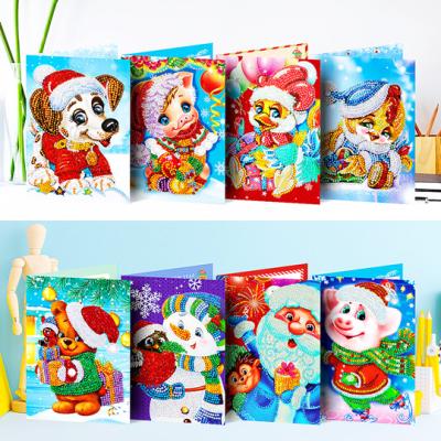 China Modern HKXL05 festival cards handmade diamond painting kits by numbers, nice birthday gift, diy for sale