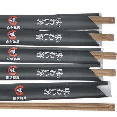 China Hot Sale High Quality Disposable To Accept Customized Logo Round Bamboo Disposable Bamboo Chopsticks for sale