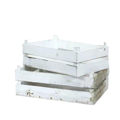 China China Cheap Sturdy And Durable Wooden Fruit Crates For Sale for sale