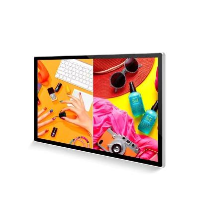 China Manufacturer direct sales 32inch resolution 1920*1080 lcd screen wall mounted advertising machine 32