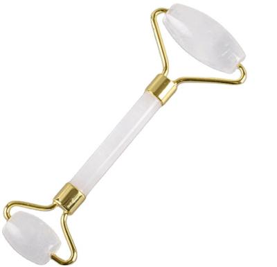 China face lift new arrive quartz multifunctional anti aging jade rock facial roller for sale