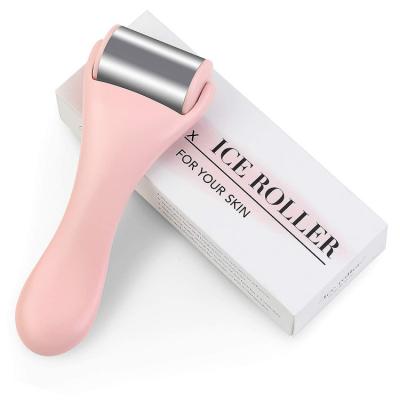 China New Mini Skin Cool Ice Roller Massager Roller Anti-Puffiness Portable Ice Roller Korean Cheap Home Use for sale