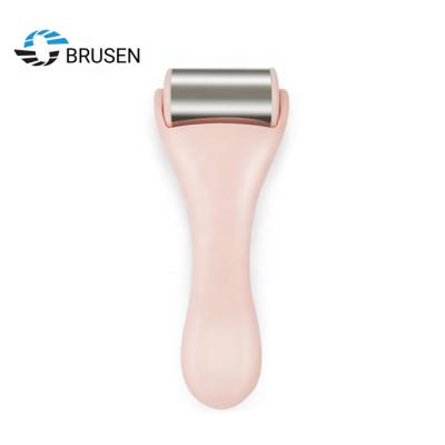 China Anti-Puffiness Beauty Product Wholesale Skin Ice Roller Massager Stainless Steel Cool Roller for sale